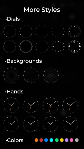TVV Minimal Analog Watch Face screenshot 3