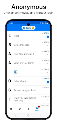 Twiq - Anonymous Chat screenshot 1