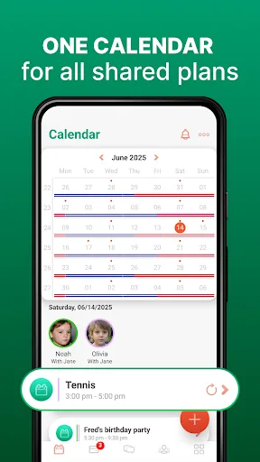 2houses | Co-Parenting App screenshot 2
