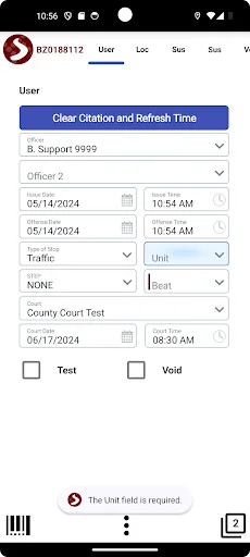 Enforcement Mobile screenshot 1