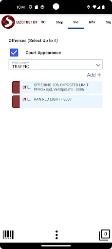 Enforcement Mobile screenshot 4