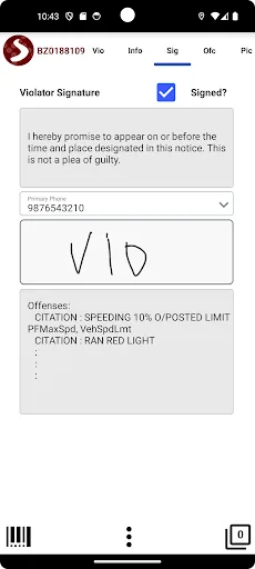 Enforcement Mobile screenshot 5