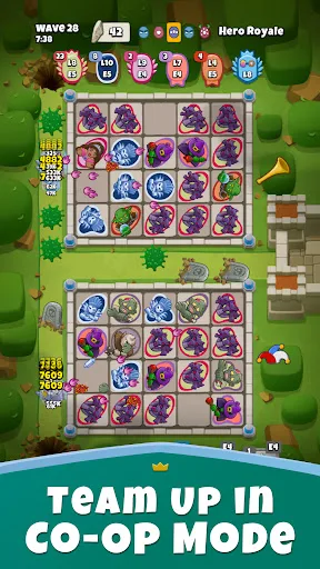 Hero Royale: PvP Tower Defense screenshot 4