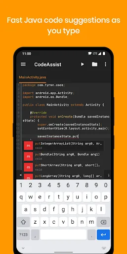 CodeAssist - Android IDE screenshot 1