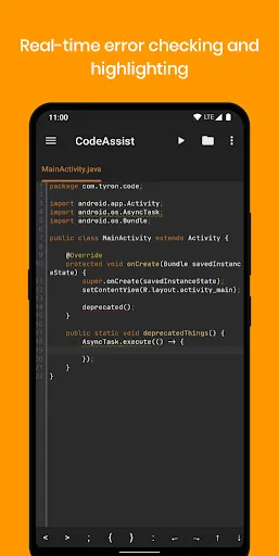 CodeAssist - Android IDE screenshot 2