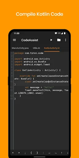 CodeAssist - Android IDE screenshot 3