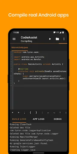 CodeAssist - Android IDE screenshot 4