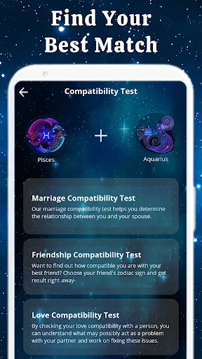 Zodiac Sign Compatibility Test screenshot 2