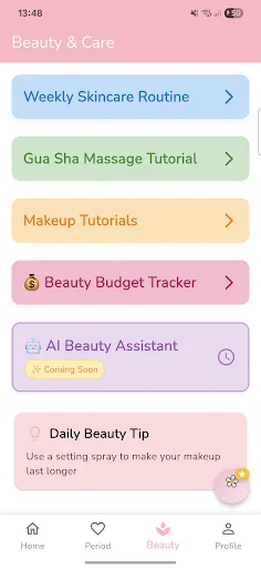 Girls Joy: Self Care & Beauty screenshot 3