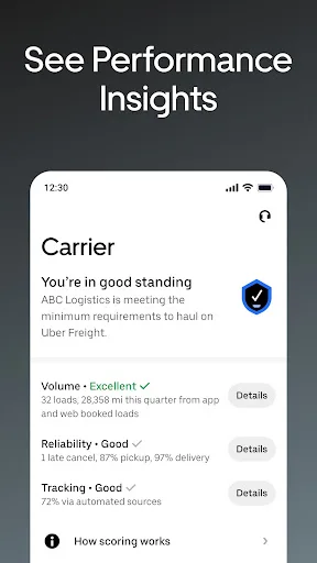 Uber Freight screenshot 4