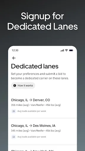 Uber Freight screenshot 5