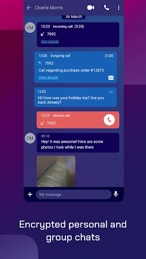UCOM Call App screenshot 2