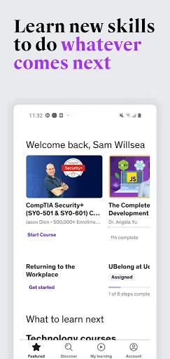 Udemy Business screenshot 1