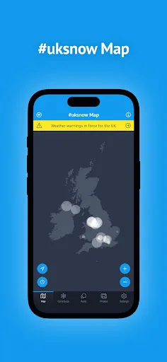UK Snow Map screenshot 1