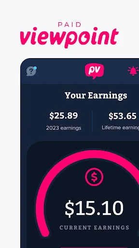 PaidViewpoint screenshot 1