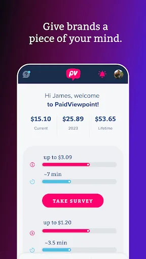 PaidViewpoint screenshot 4