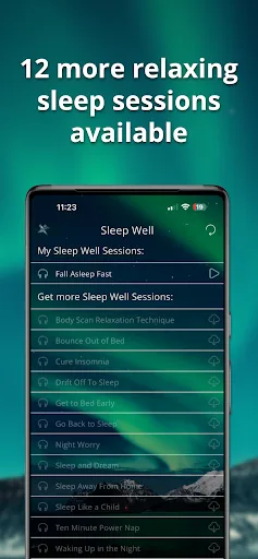 Sleep Well Hypnosis Downloads screenshot 2