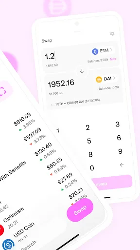 Uniswap: Crypto & NFT Wallet screenshot 2
