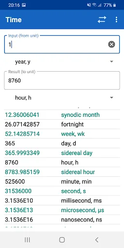 Unit Converter Pro Plus screenshot 5