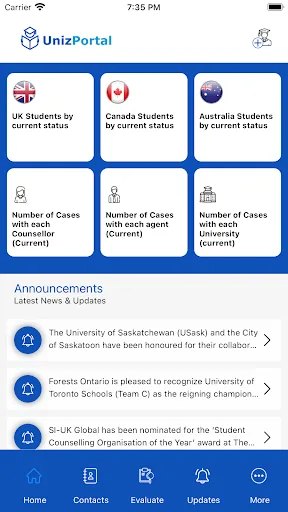 UnizPortal screenshot 3