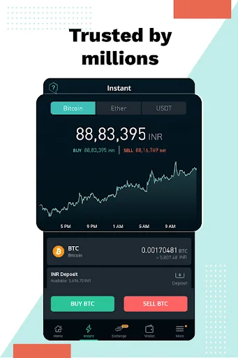 Unocoin: Buy Bitcoin & Crypto screenshot 3
