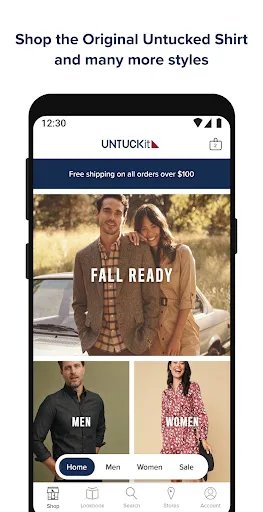 UNTUCKit screenshot 1