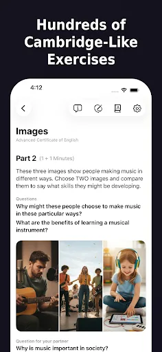 Cambridge English C1 (CAE) screenshot 3