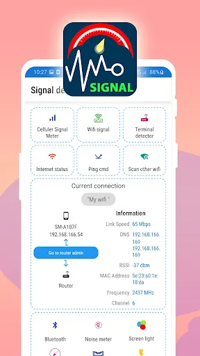 Signal detector Apps screenshot 1