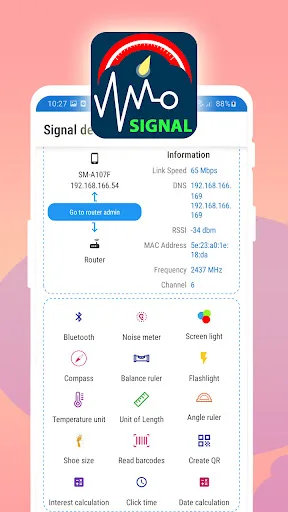 Signal detector Apps screenshot 2