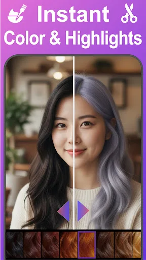 AI Hairstyle & Hair Cut Editor screenshot 4
