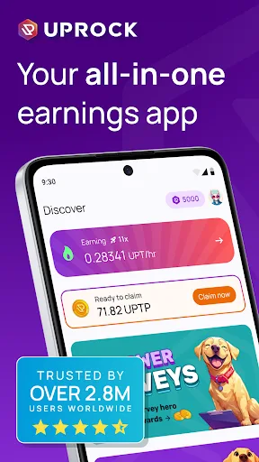UpRock: AI Rewards & Tasks screenshot 1