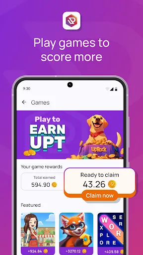 UpRock: AI Rewards & Tasks screenshot 4