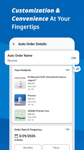 USANA screenshot 2