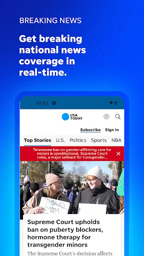 USA TODAY: US & Breaking News screenshot 1