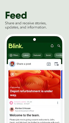 Blink - The Frontline App screenshot 3