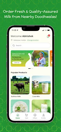 Milk Veg Fruit Grocery Farmers screenshot 2