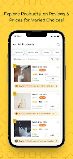 Milk Veg Fruit Grocery Farmers screenshot 4