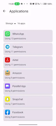 Privacy Guard screenshot 2