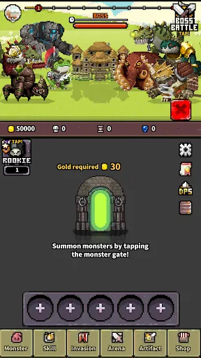 Monster Summoner - Idle RPG screenshot 1