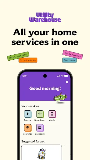 Utility Warehouse screenshot 1