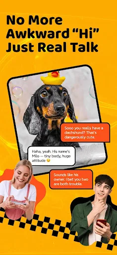 Uniee: Easy Chat & Local Date screenshot 4
