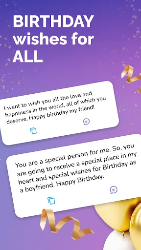 Happy Birthday Wishes 2026 screenshot 1