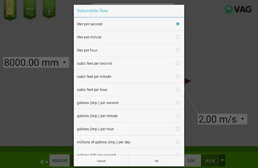 FlowCalculator screenshot 4