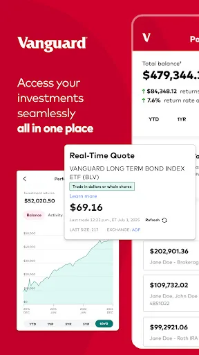 Vanguard: Save, Invest, Retire screenshot 1
