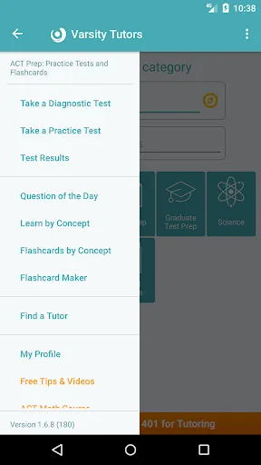 ACT: Practice,Prep,Flashcards screenshot 1