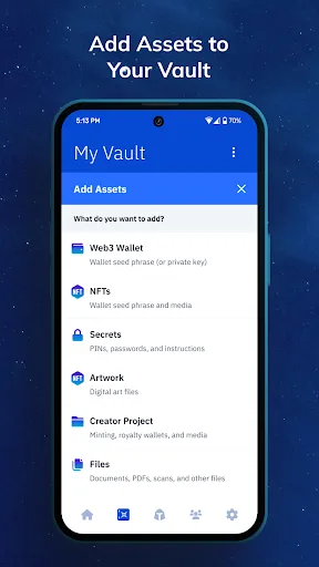 Vault12: Inherit Crypto Wallet screenshot 5