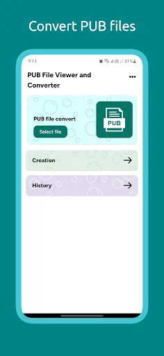 PUB File Viewer and Converter screenshot 1