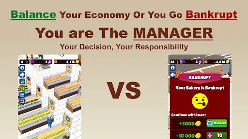 Bakery Manager: Stores Tycoon screenshot 1