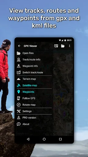 GPX Viewer: Hike & Bike screenshot 1