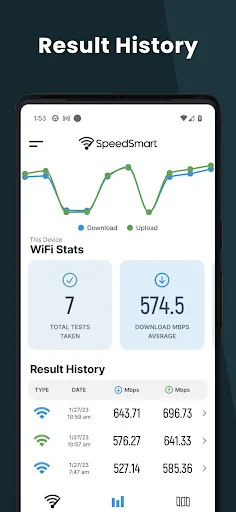 Speed Test Internet SpeedSmart screenshot 3